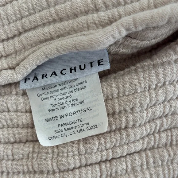 Parachute Cotton Cream Sham Set of 2 - Picture 3 of 4